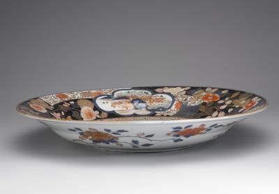 图片[2]-Dish with decoration of flowers and landscape, Arita ware-China Archive